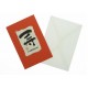 Carte de Voeux, avec Kanji " Félicitations " sur papier Washi