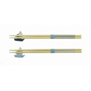 Set 2 paires de baguettes et 2 porte-baguettes - Bateaux