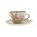 Tasse à café et soucoupe assortie - Sakura