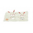 Couple de Lapins en verre