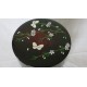 Boite à thé laquée, Motif "Papillon et Sakura"