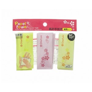 Otefuki : 15 petites lingettes humides