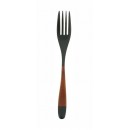 Fourchette en bois laqué - Noire