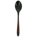 Cuillère à soupe en bois laqué noir (3 couleurs)