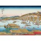 Ukiyoe Eté à Ryogoku (Tokyo) - Xylographie