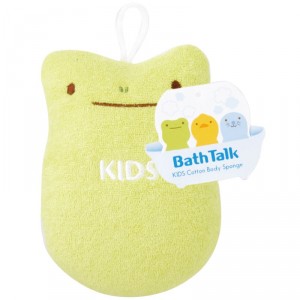 Eponge coton pour le bain - Grenouille