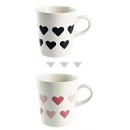 Mug qui change de couleur - "Coeur"