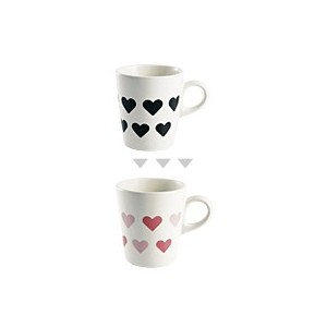 Mug qui change de couleur - "Coeur"