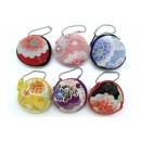 Mini porte-monnaie en tissu japonais