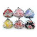 Mini porte-monnaie en tissu japonais