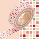 Masking Tape Tile Rouge