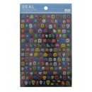 Seals (stickers) "Alphabet"