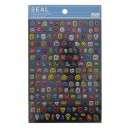 Seals (stickers) "Alphabet"