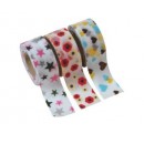 3 Masking-Tapes (coeurs ...)
