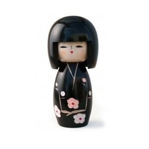 Kokeshi Hanamoyu Fleurs 