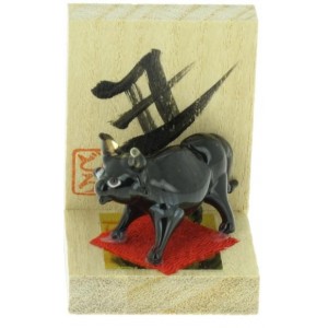 Figurine en verre - Signe Zodiaque Chinois - Le Buffle