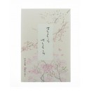 Bloc Note (cartes postales) Cerisiers en fleurs