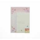 Papier à Lettre et Enveloppes - Fleurs roses