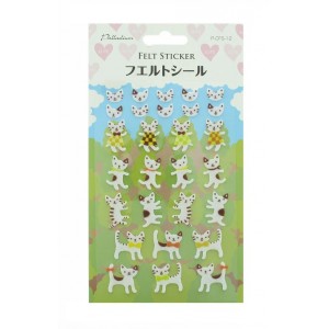 Stickers en feutrine "Chat"