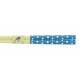Baguettes bleues à pois blancs