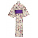 Kimono jaune bouton d'or