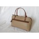 Sac à main en cuir, intérieur en chirimen