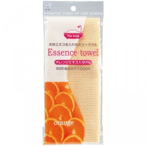 Serviette "Body Towel" (extraits Orange)