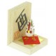 Figurine en verre - Signe Zoodiaque Chinois - Le Coq